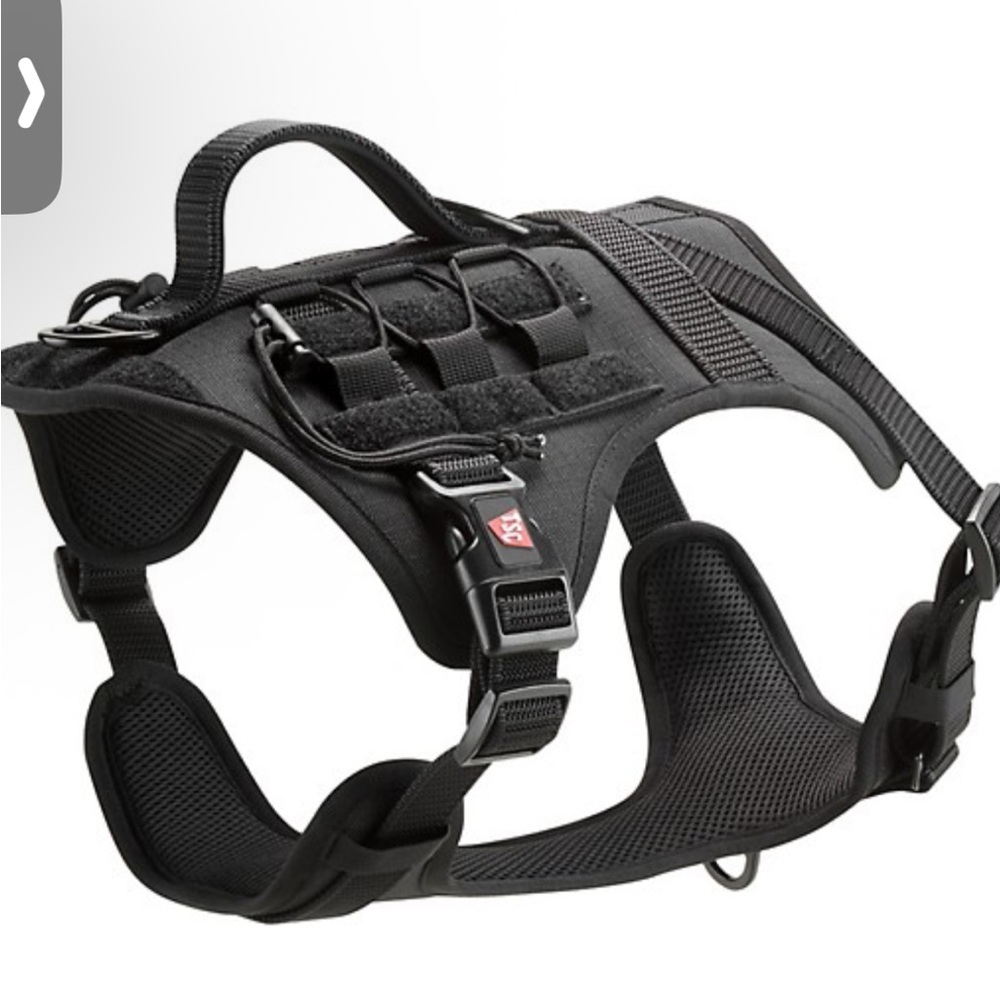 NWOT Tractor Supply Tactical Black Dog Harness